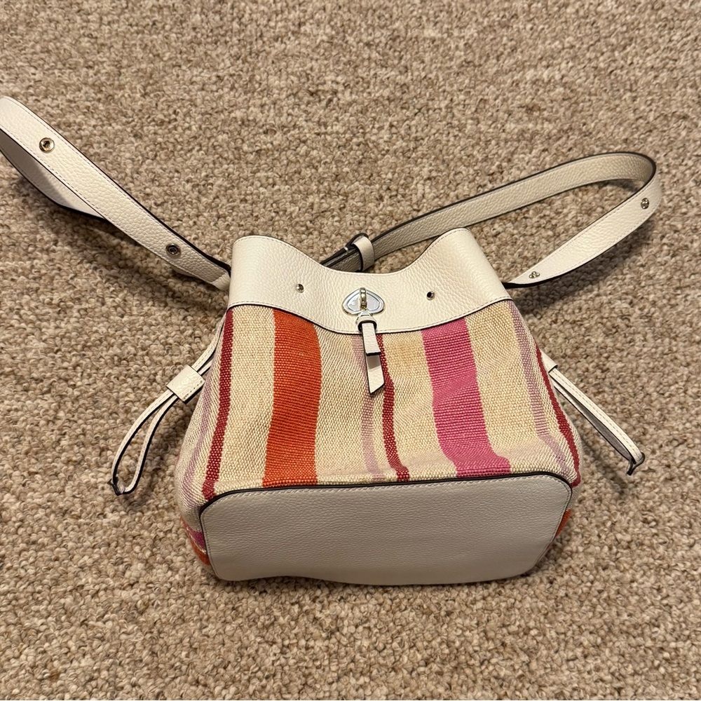 Kate Spade Multicolor Striped Shoulder Bag